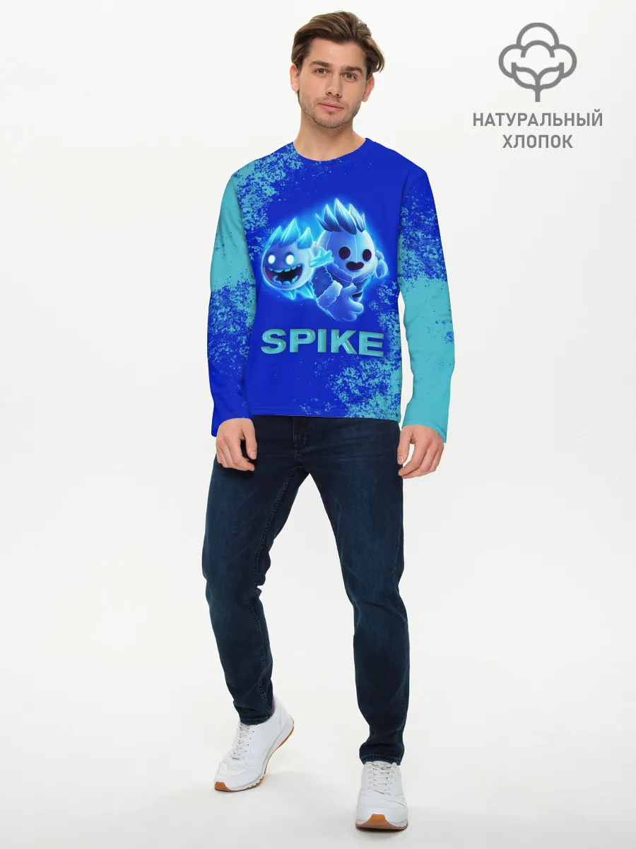 Мужской лонгслив базовый / Brawl Stars SPIKE