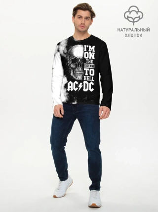Мужской лонгслив базовый / AC/DC