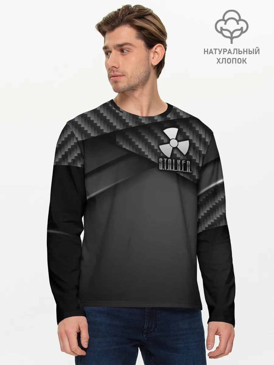 Мужской лонгслив базовый / S.T.A.L.K.E.R.