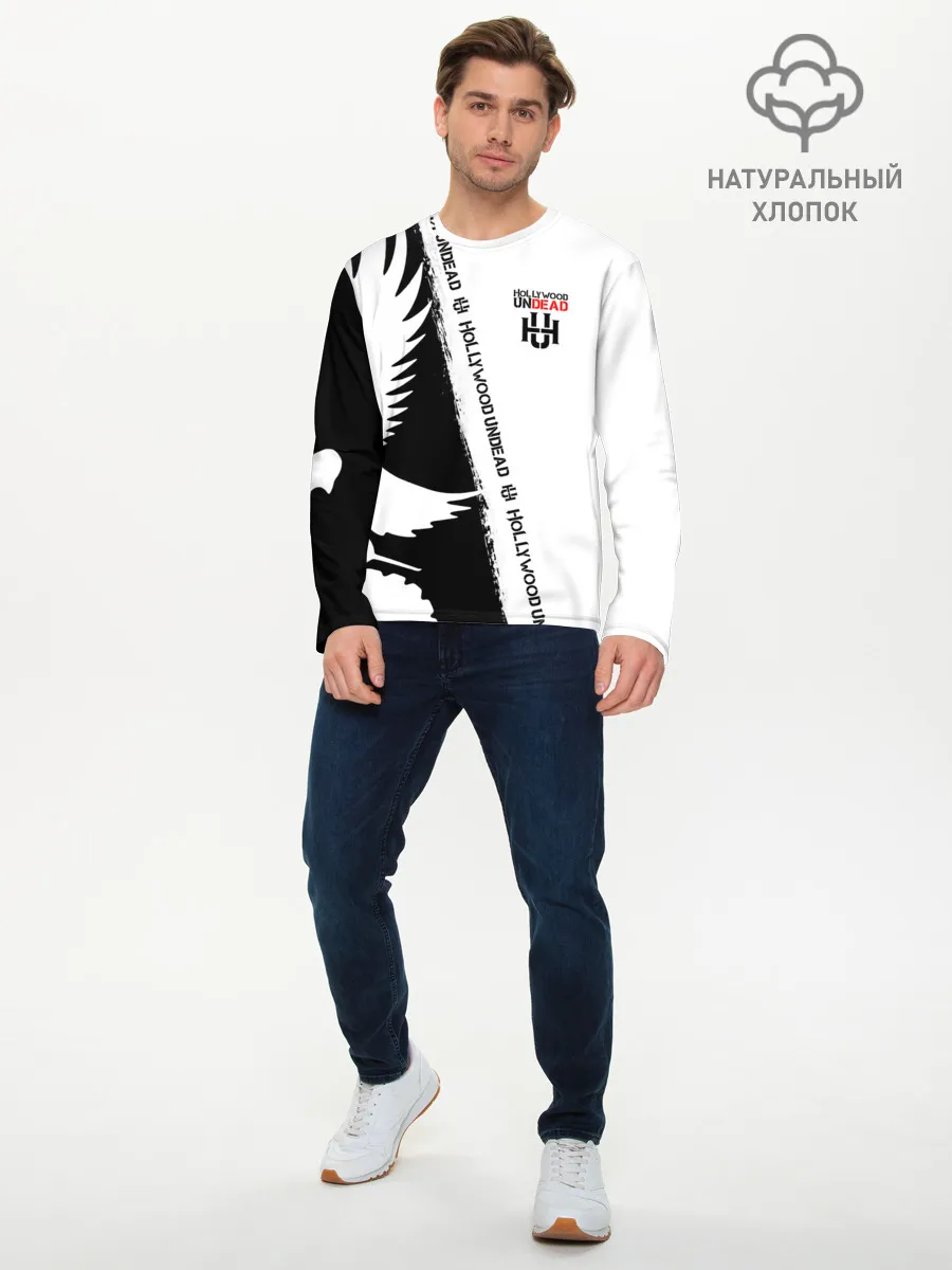 Мужской лонгслив базовый / Hollywood Undead