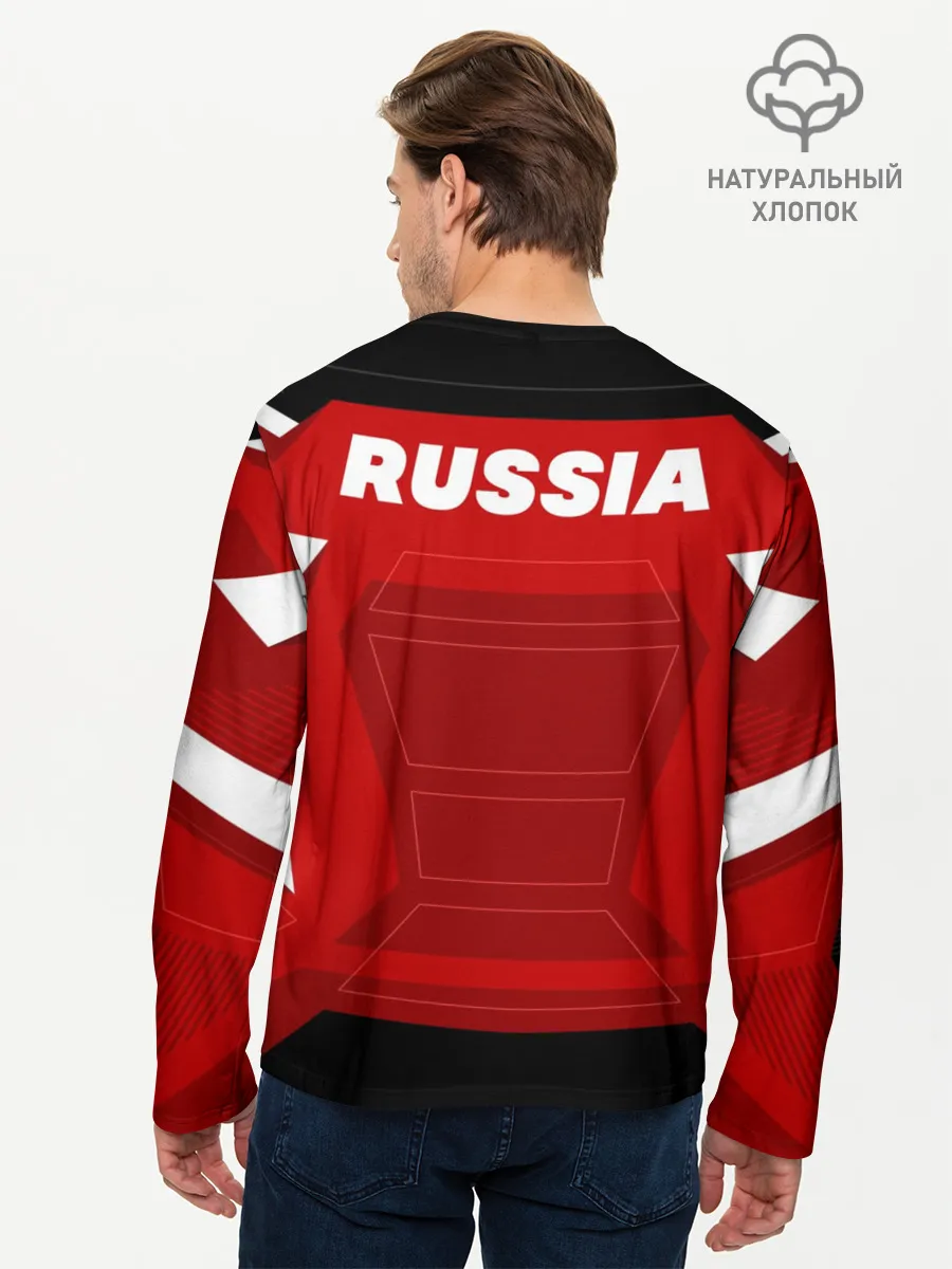 Мужской лонгслив базовый / Red Machine