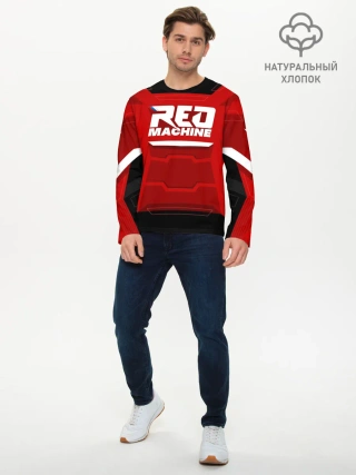 Мужской лонгслив базовый / Red Machine