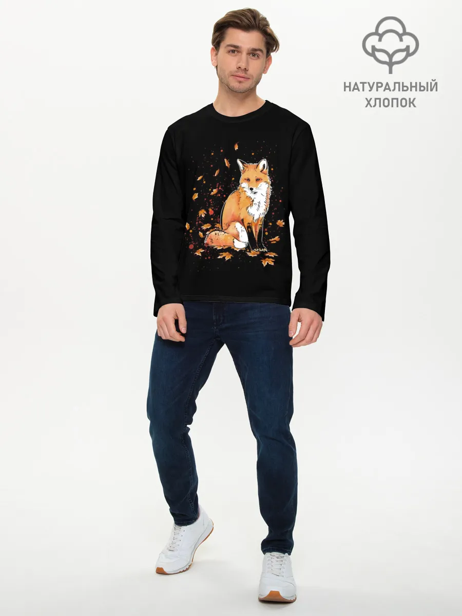 Мужской лонгслив базовый / FOX