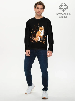 Мужской лонгслив базовый / FOX