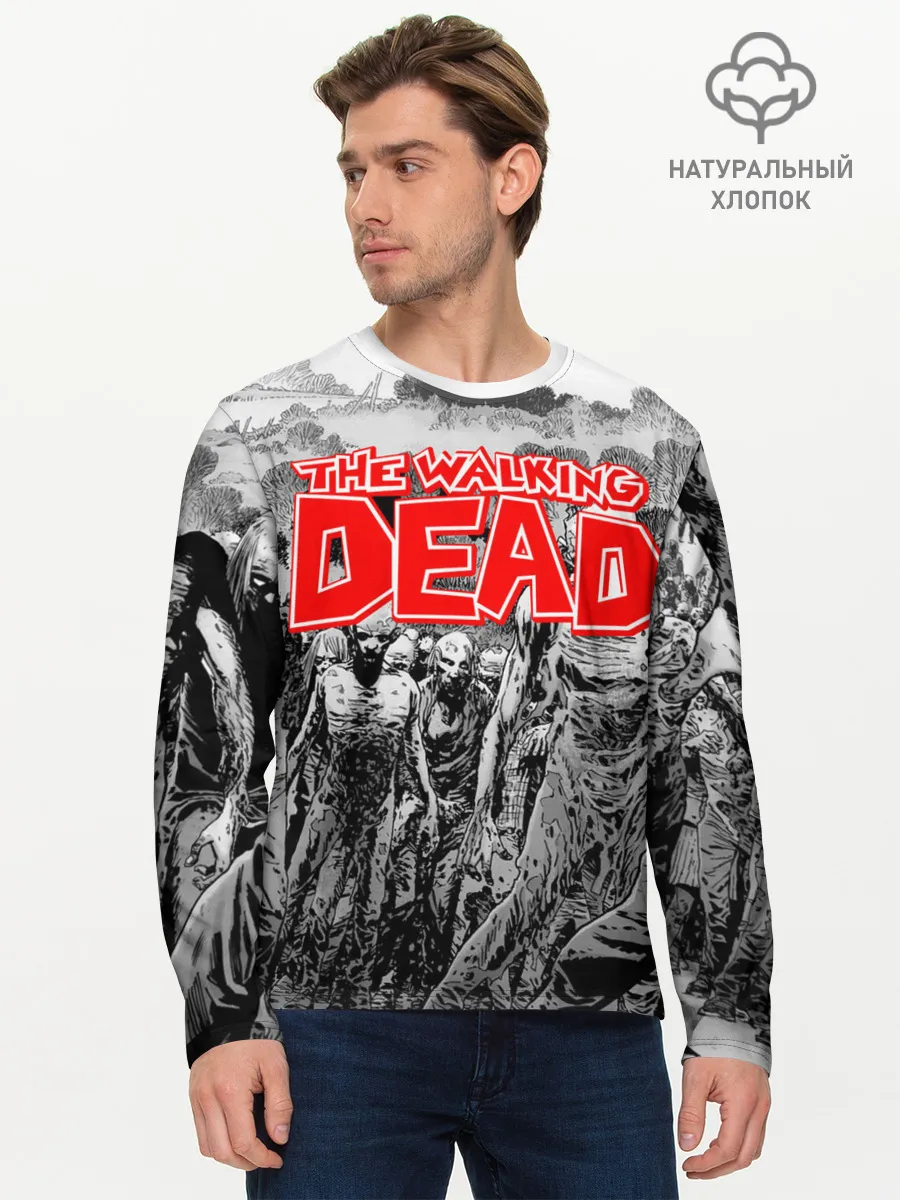 Мужской лонгслив базовый / Walking Dead [2]