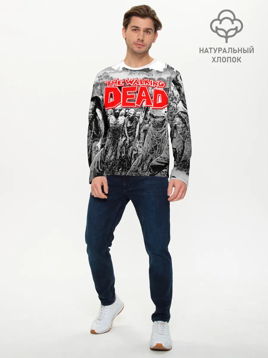 Мужской лонгслив базовый / Walking Dead [2]
