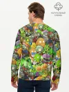 Мужской лонгслив базовый / PLANTS VS ZOMBIES