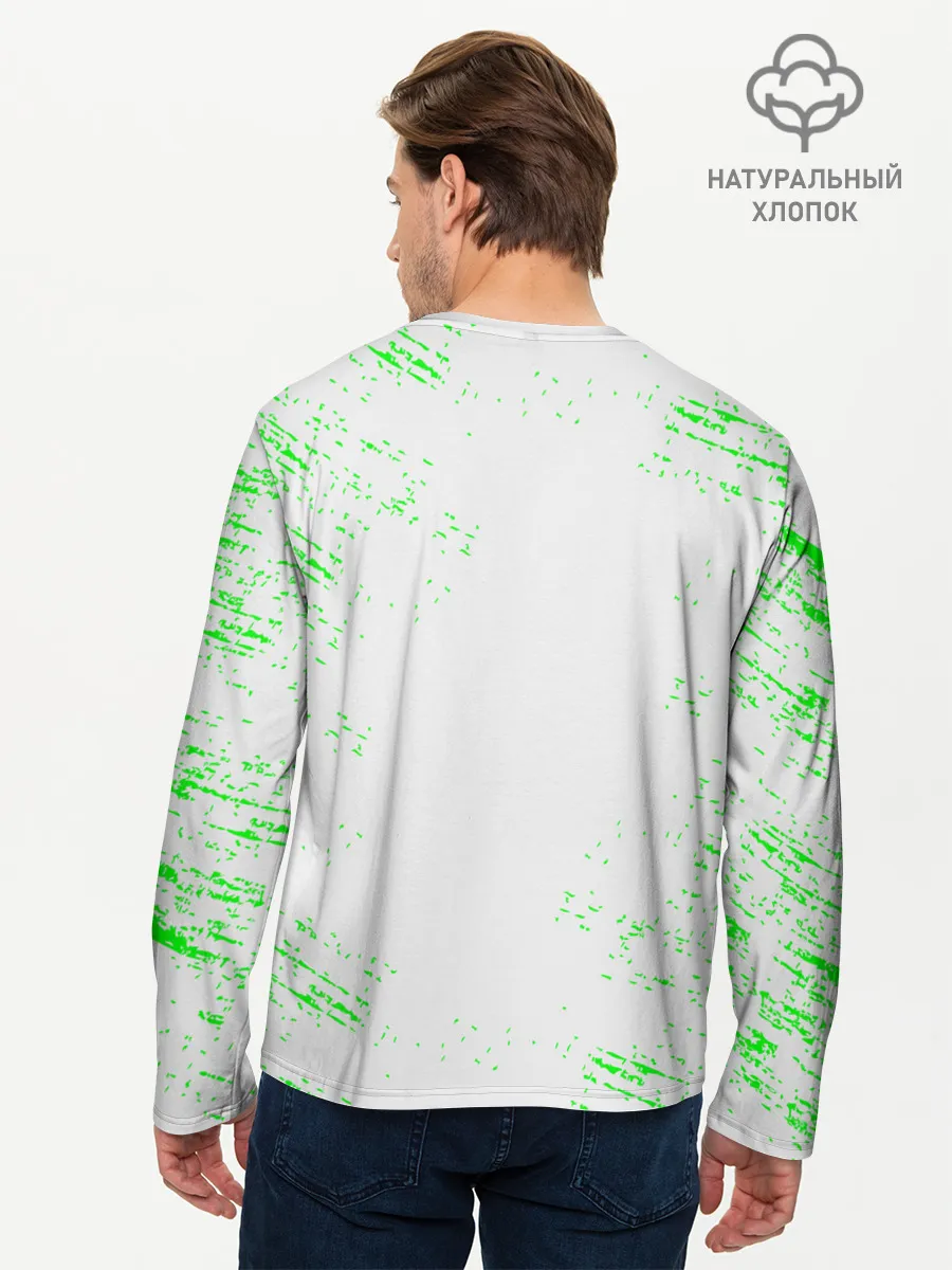 Мужской лонгслив базовый / Plants vs. Zombies