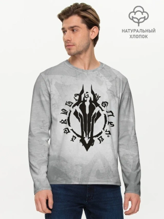 Мужской лонгслив базовый / Darksiders
