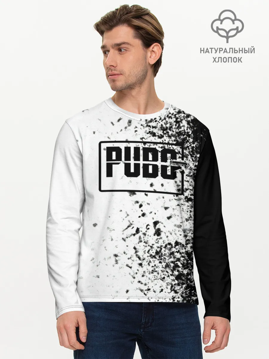 Мужской лонгслив базовый / PUBG.