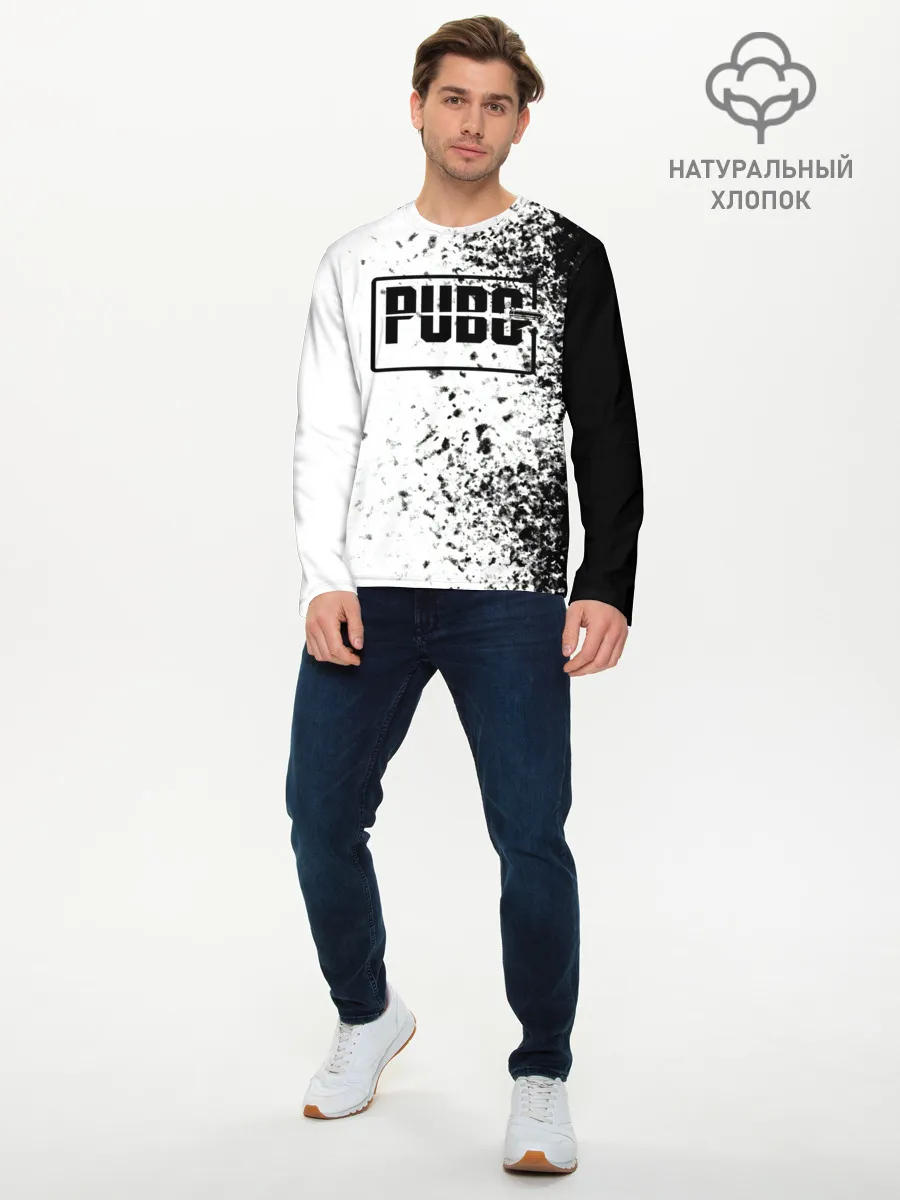 Мужской лонгслив базовый / PUBG.