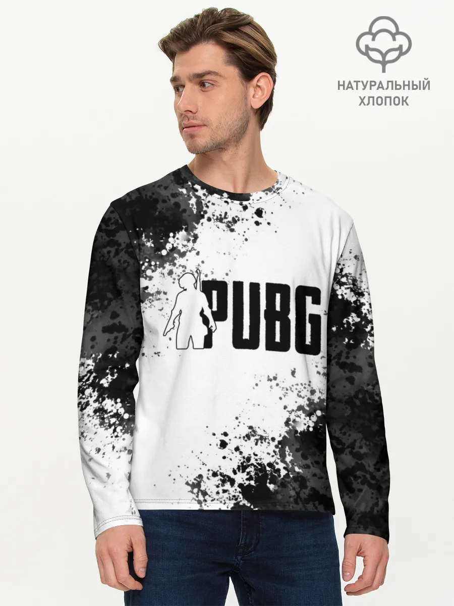 Мужской лонгслив базовый / PUBG.