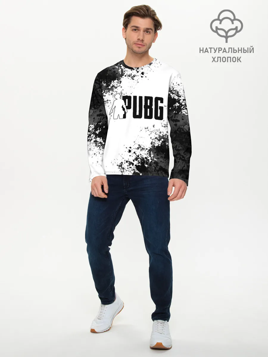Мужской лонгслив базовый / PUBG.