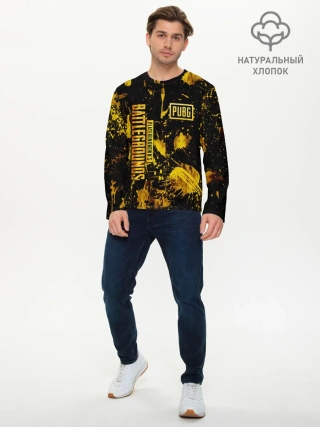 Мужской лонгслив базовый / PUBG