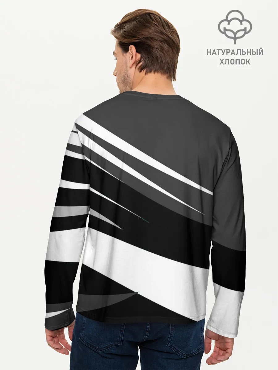 Мужской лонгслив базовый / Juventus