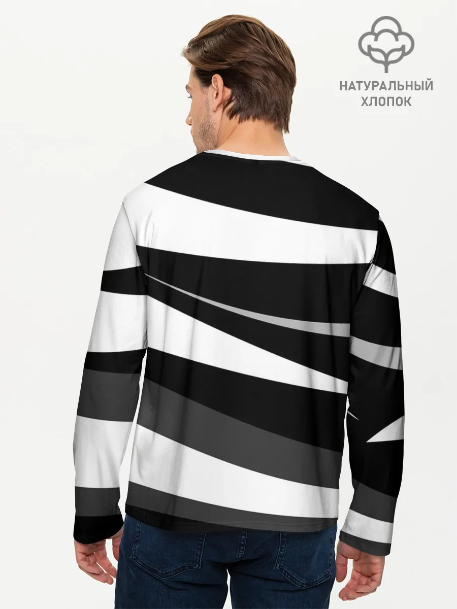 Мужской лонгслив базовый / Juventus