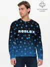 Мужской лонгслив базовый / Roblox X Marshmello