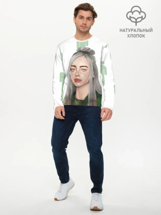 Мужской лонгслив базовый / BILLIE EILISH