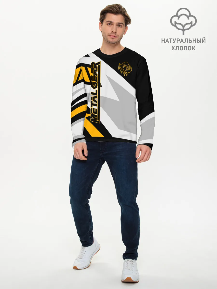Мужской лонгслив базовый / Metal Gear