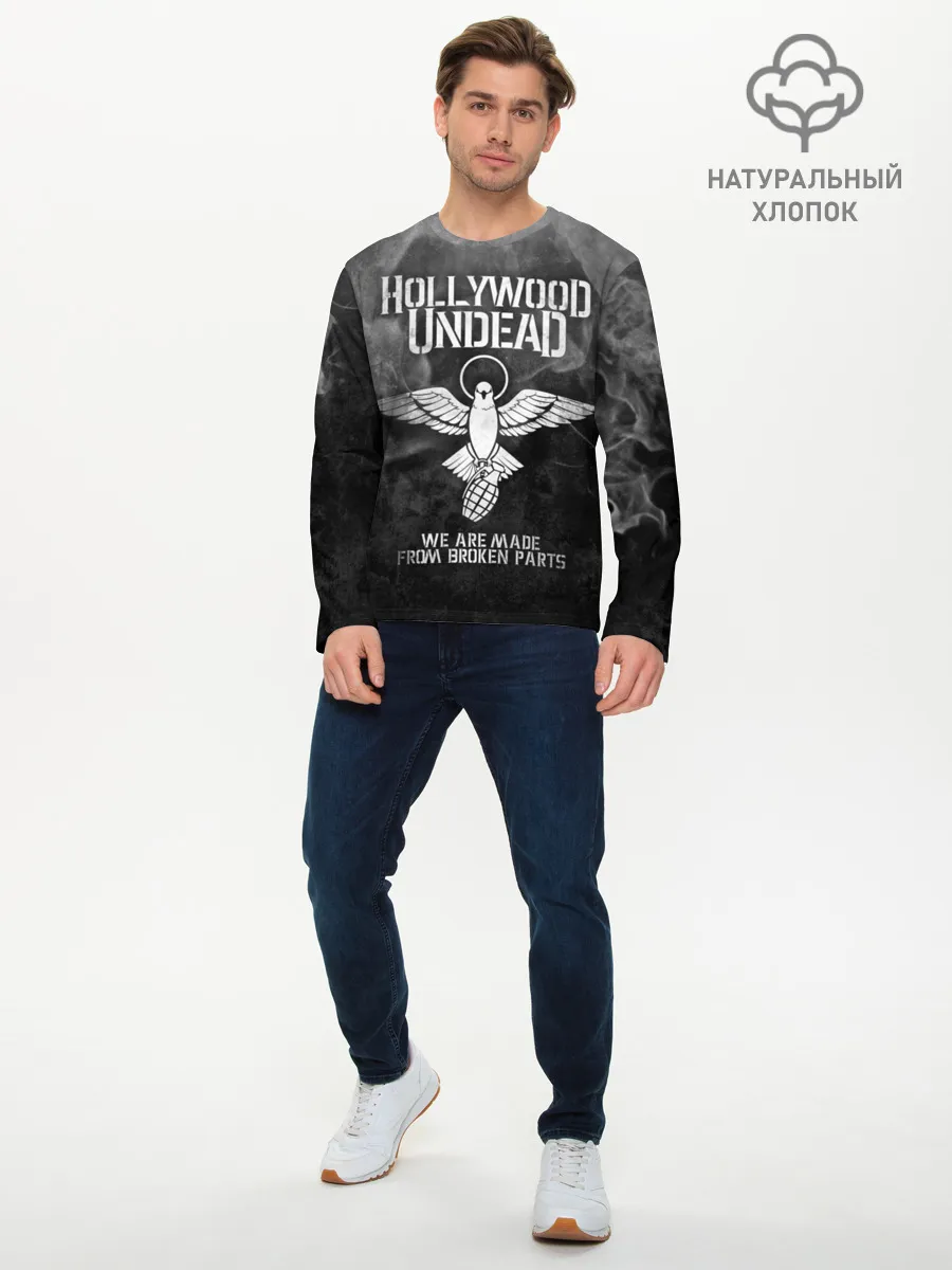 Мужской лонгслив базовый / Hollywood Undead