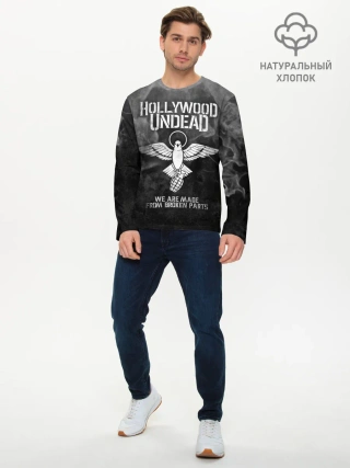 Мужской лонгслив базовый / Hollywood Undead
