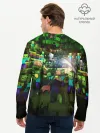 Мужской лонгслив базовый / MINECRAFT Creeper
