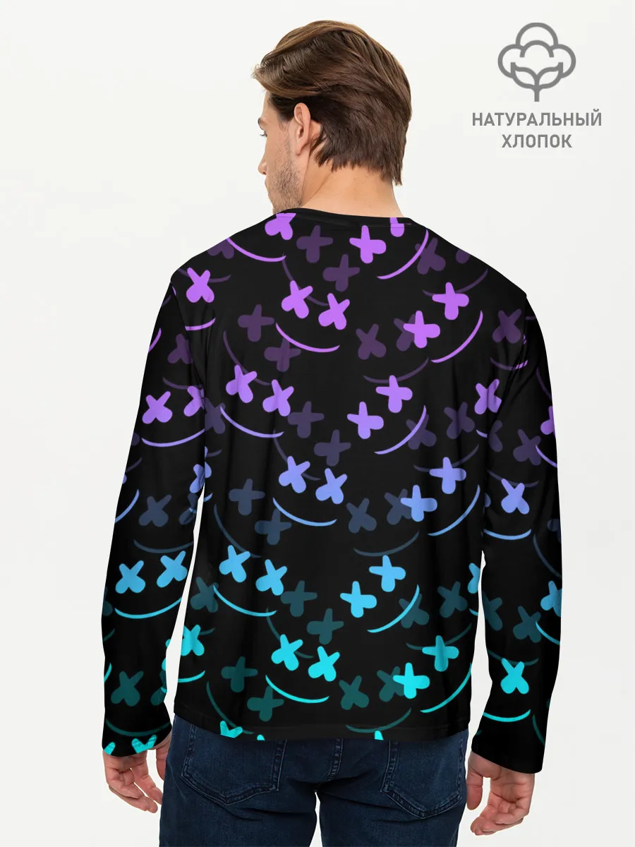 Мужской лонгслив базовый / FORTNITE x MARSHMELLO