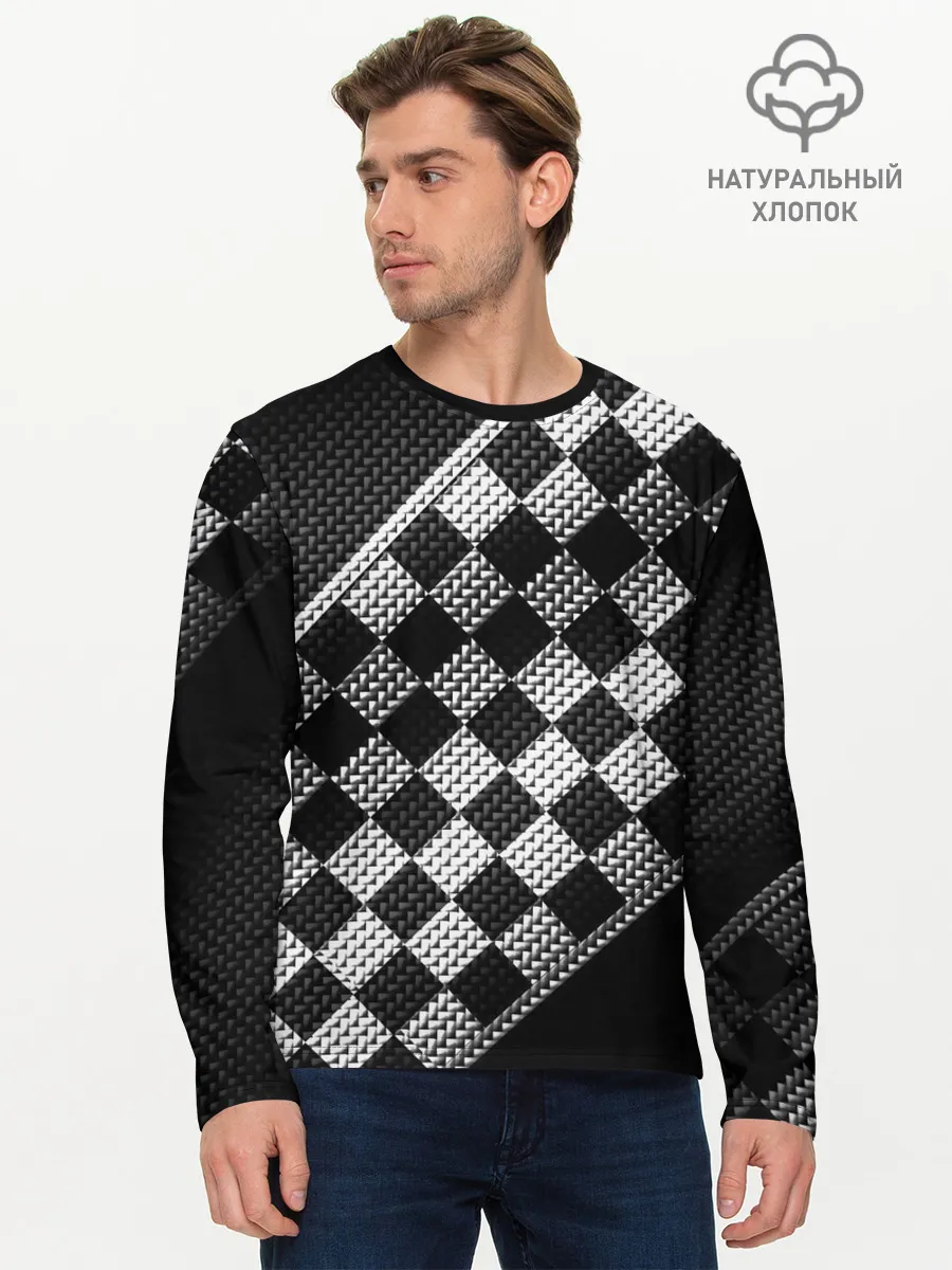 Мужской лонгслив базовый / Finish