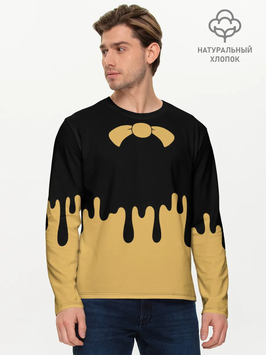 Мужской лонгслив базовый / Bendy And The Ink Machine