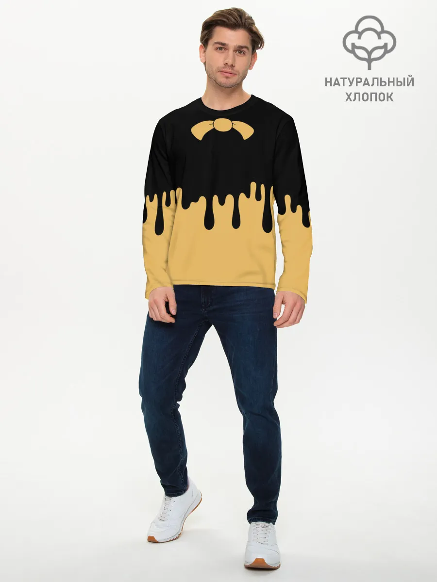 Мужской лонгслив базовый / Bendy And The Ink Machine