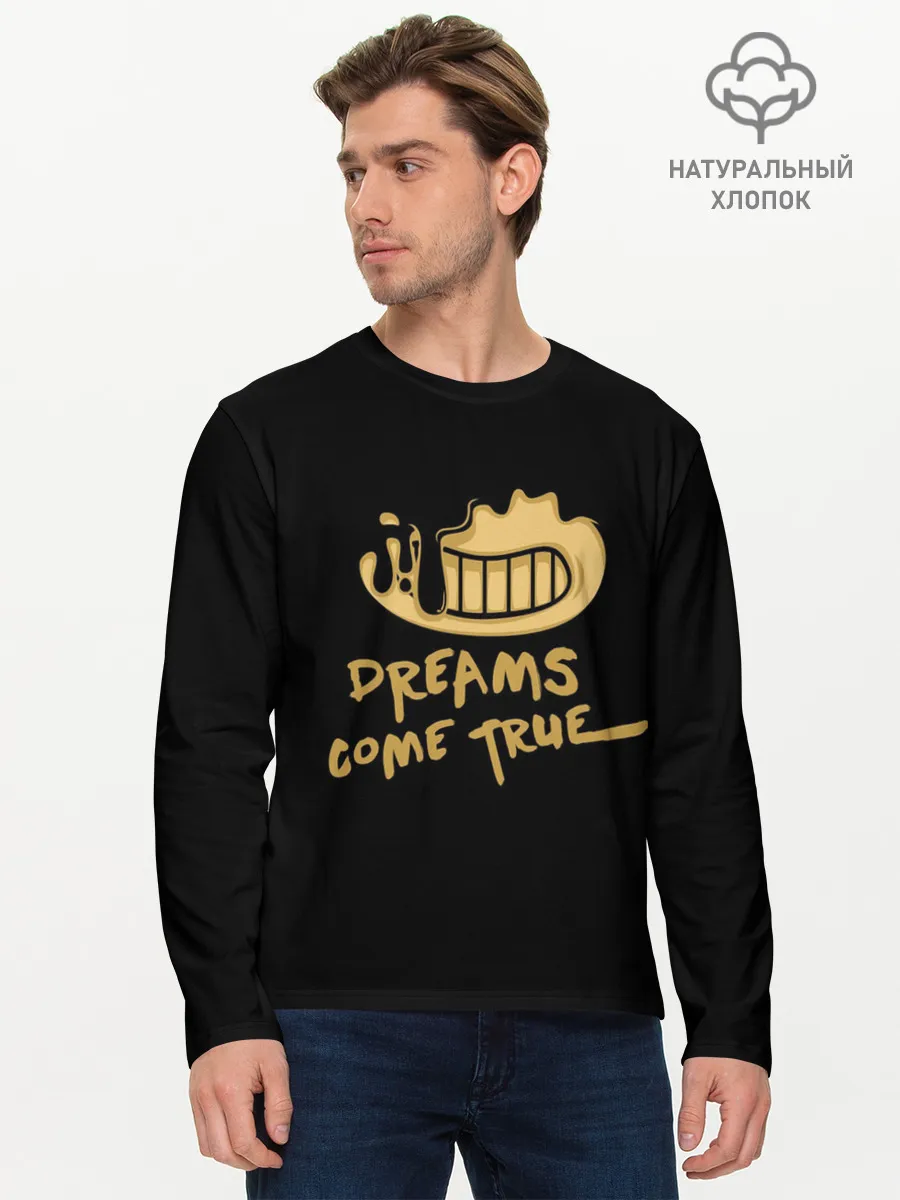 Мужской лонгслив базовый / Bendy And The Ink Machine