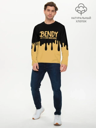 Мужской лонгслив базовый / Bendy And The Ink Machine