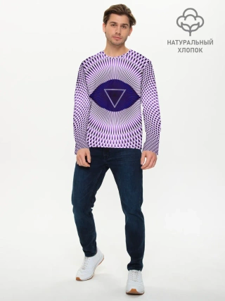 Мужской лонгслив базовый / Чакра