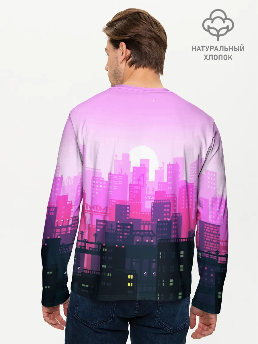 Мужской лонгслив базовый / CITY