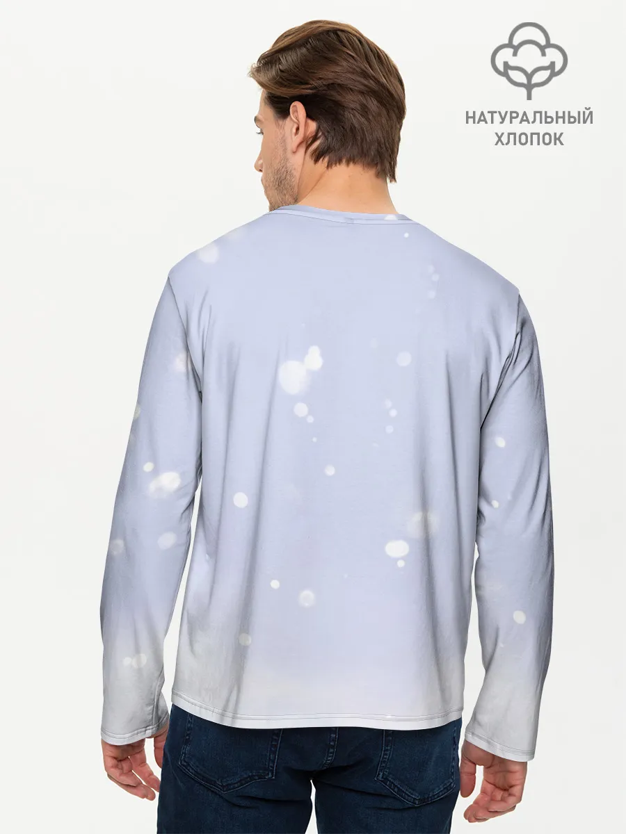 Мужской лонгслив базовый / Hatsune Miku. Winter
