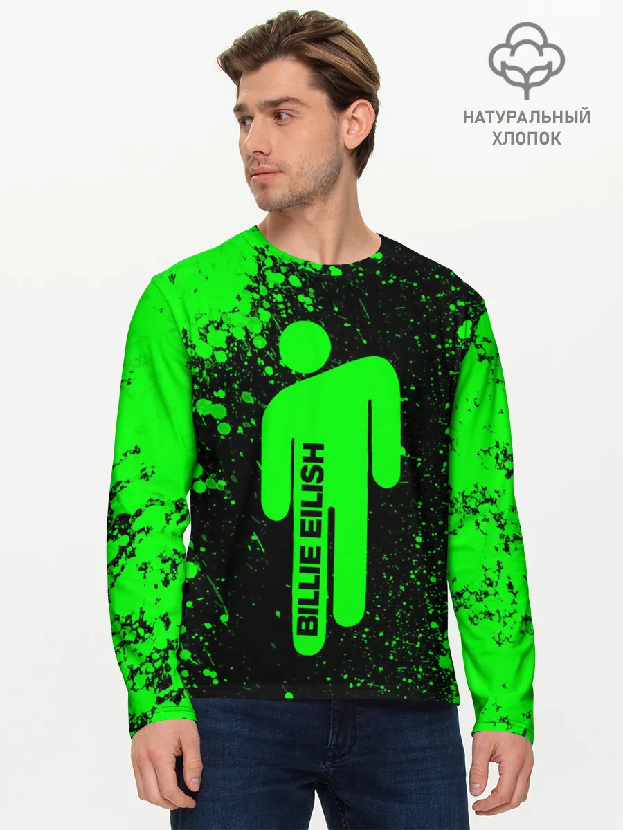 Мужской лонгслив базовый / BILLIE EILISH