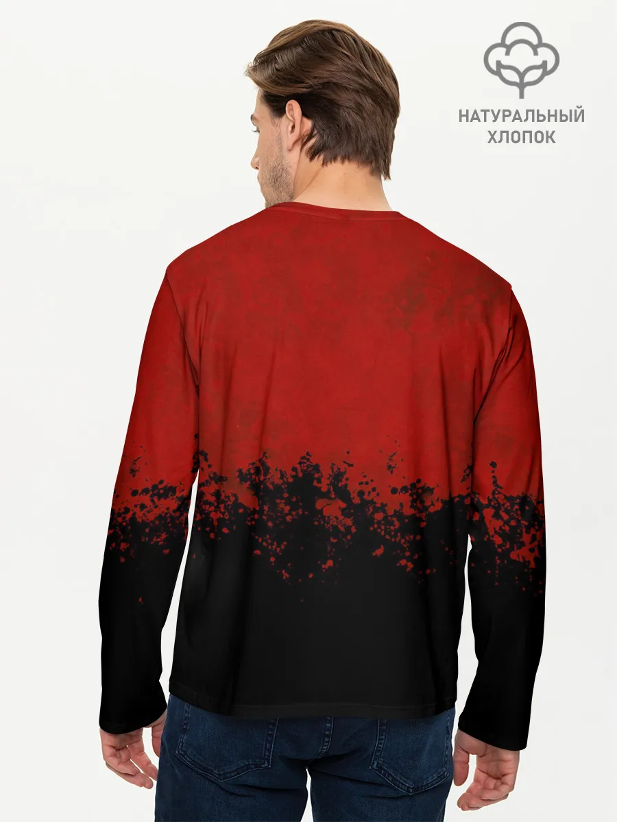 Мужской лонгслив базовый / Cyberpunk 2077 | Samurai.