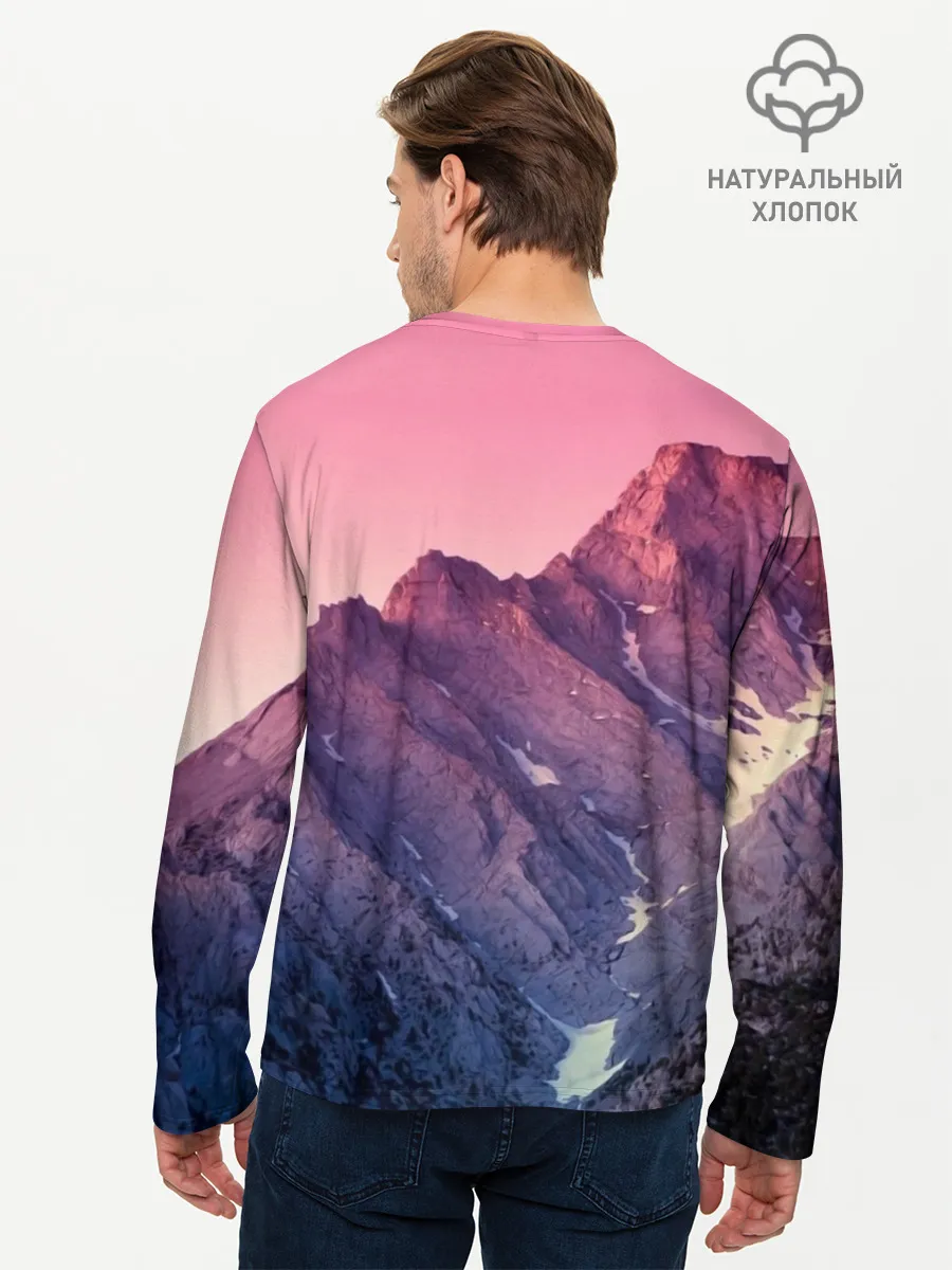 Мужской лонгслив базовый / Evangelion2