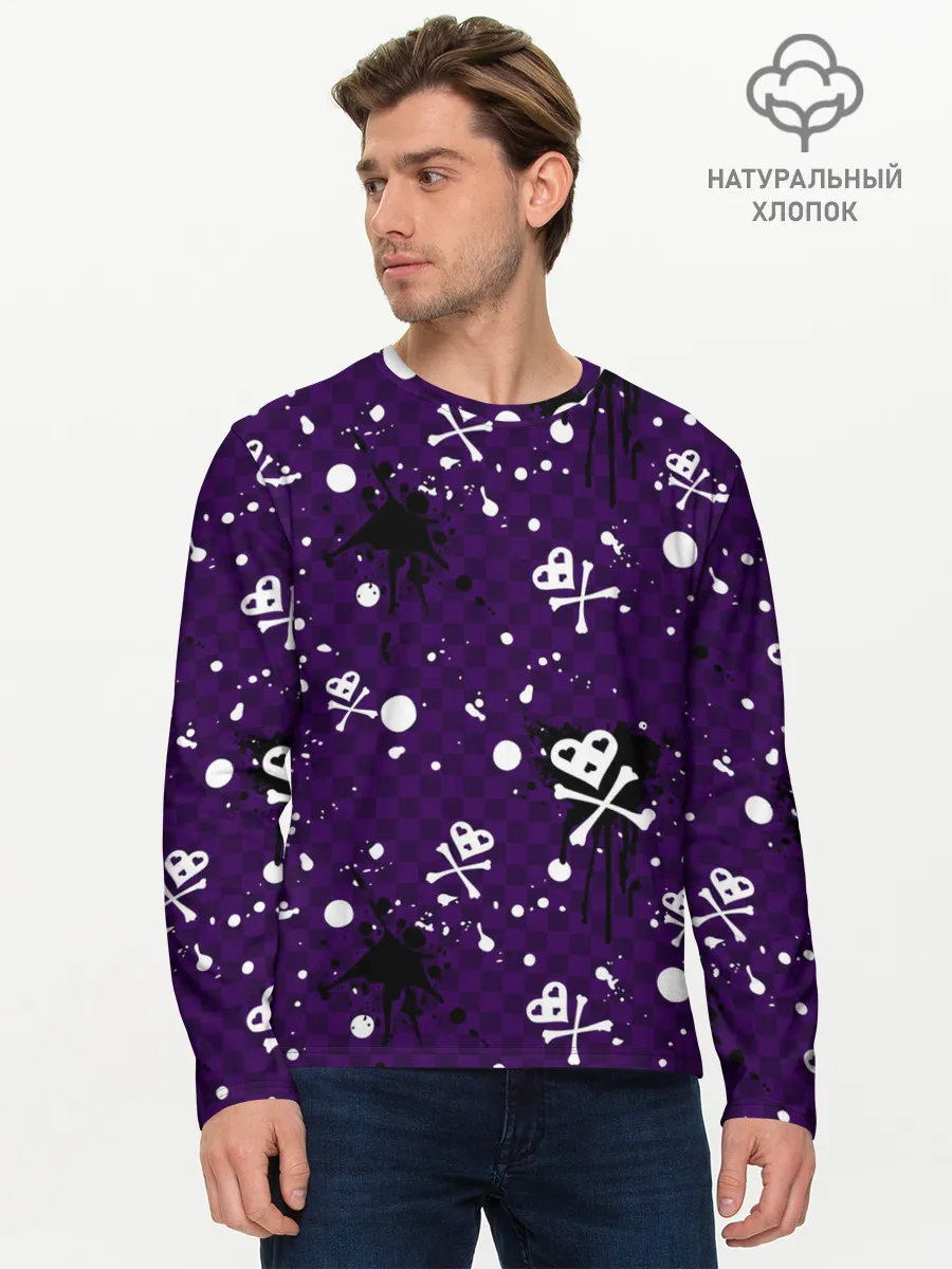 Мужской лонгслив базовый / Эмо 2007