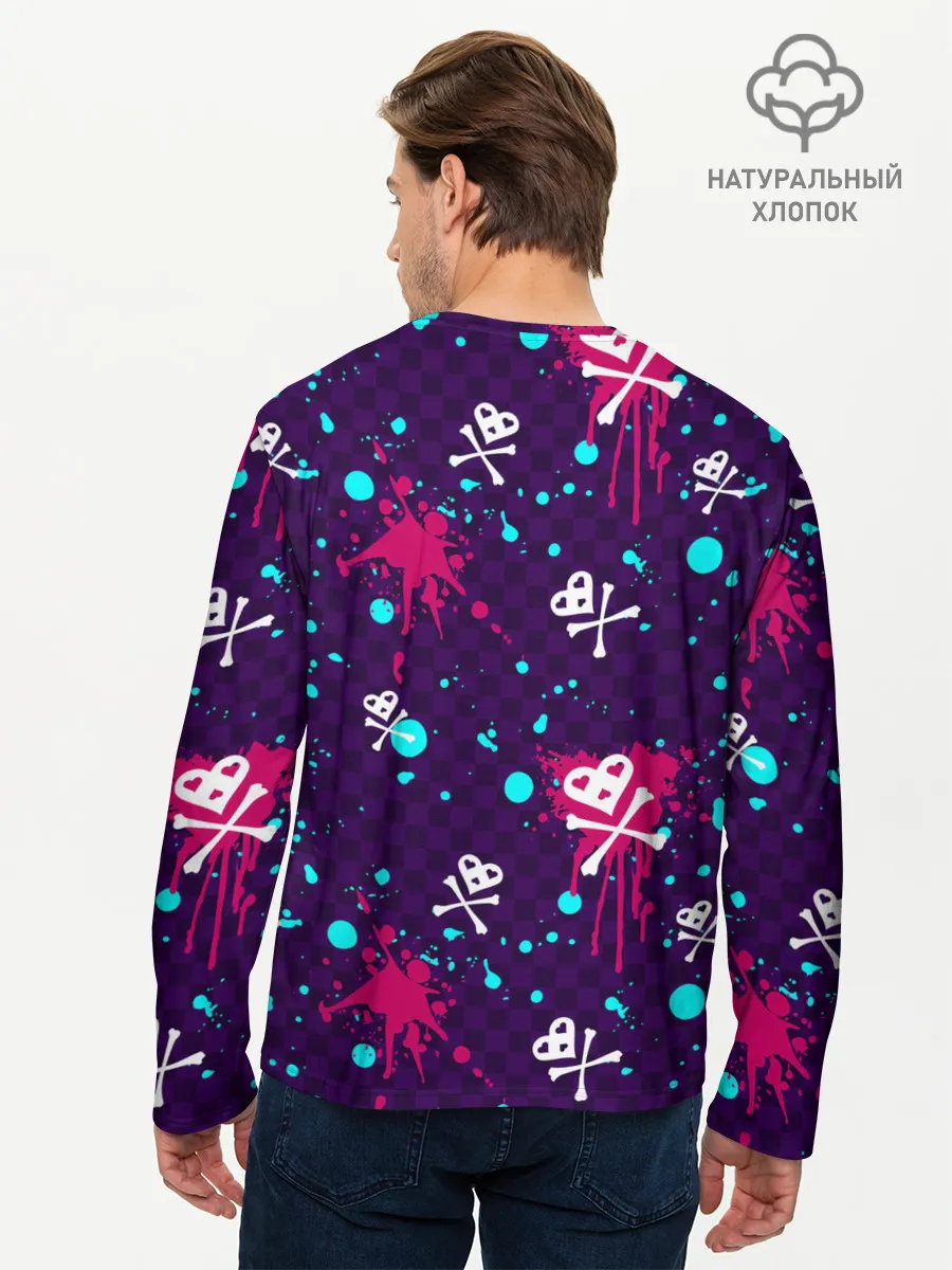 Мужской лонгслив базовый / Эмо 2007