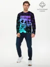 Мужской лонгслив базовый / FORTNITE MARSHMELLO