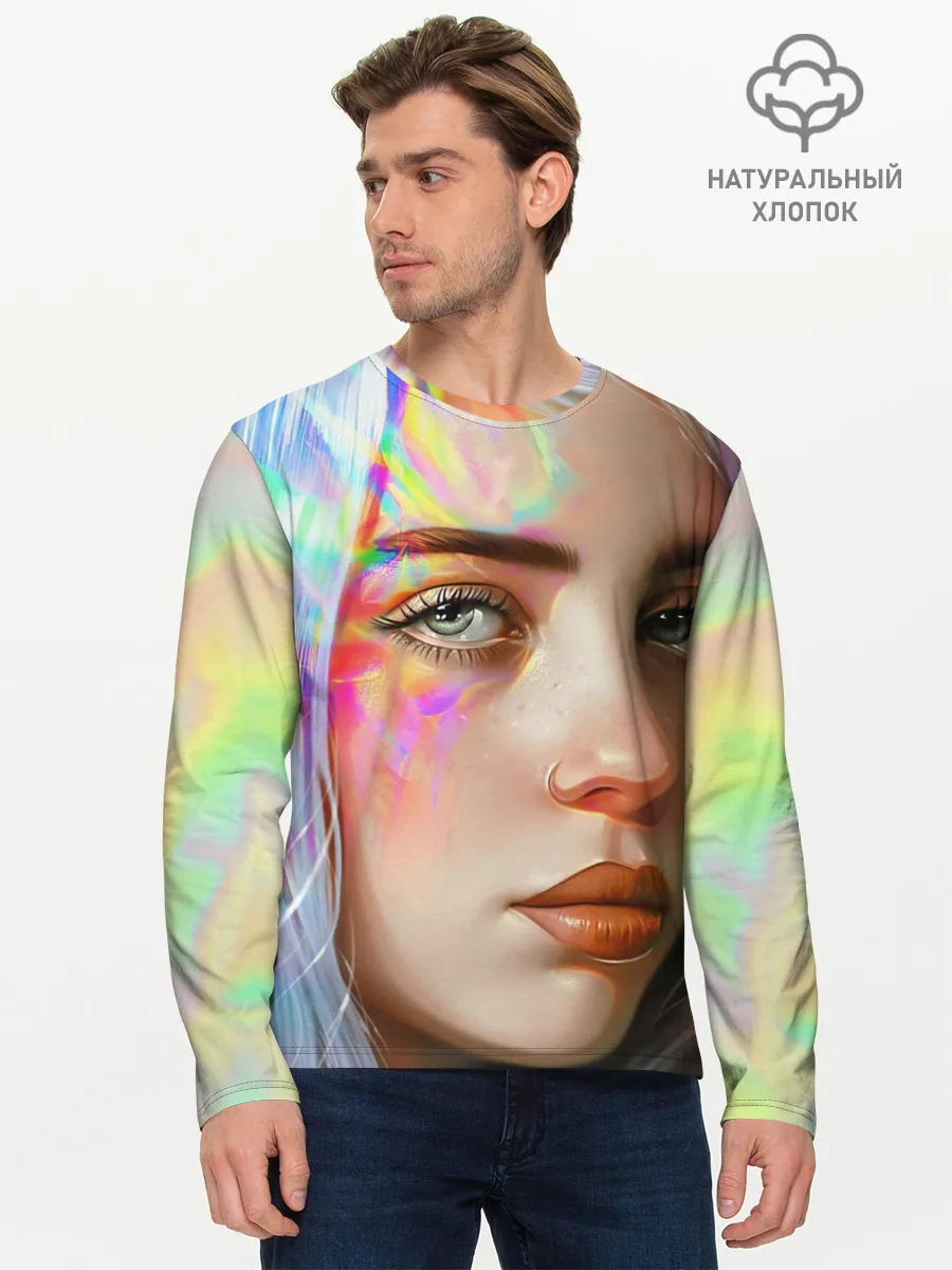 Мужской лонгслив базовый / Билли Айлиш