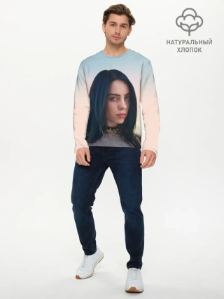 Мужской лонгслив базовый / Билли Айлиш