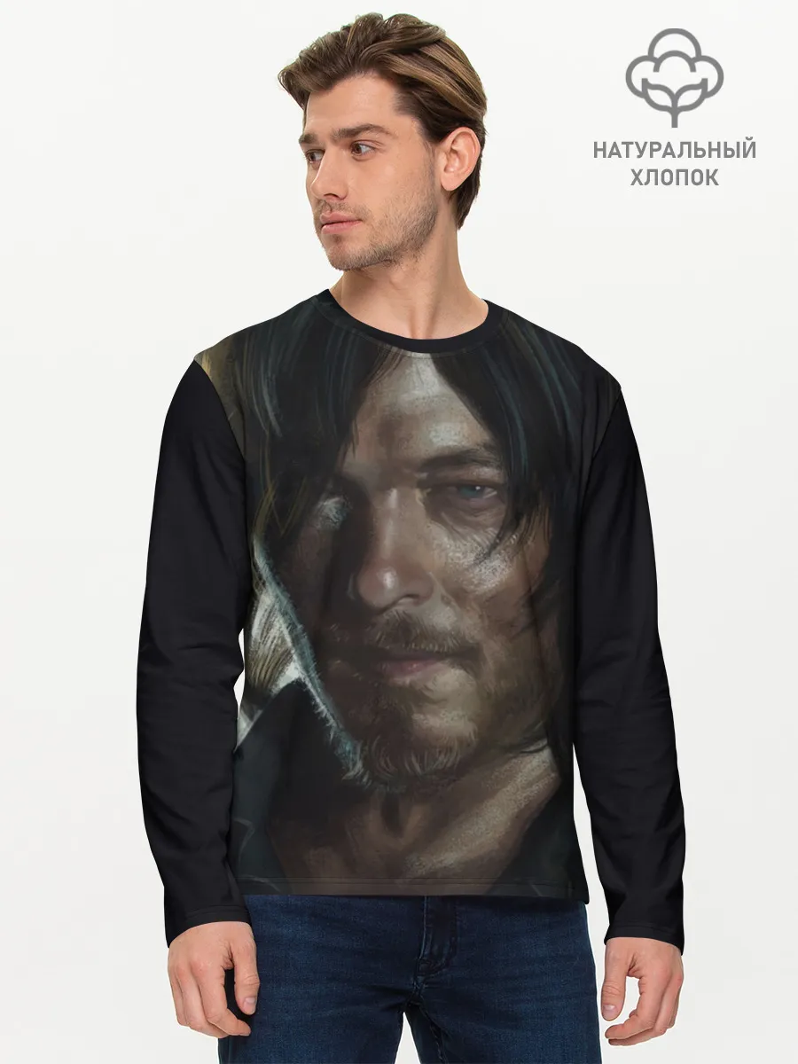 Мужской лонгслив базовый / The Walking Dead