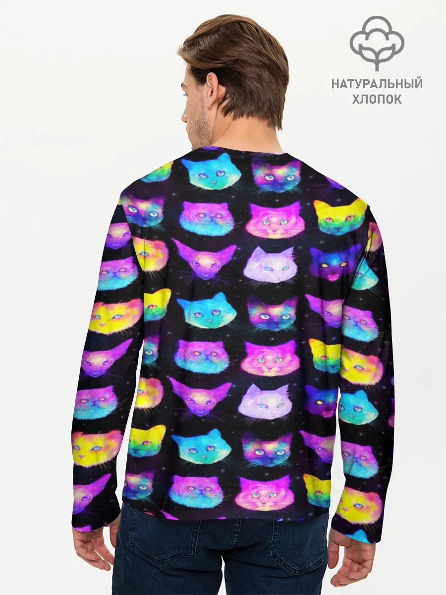 Мужской лонгслив базовый / КОТО КОСМОС