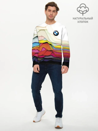 Мужской лонгслив базовый / Color