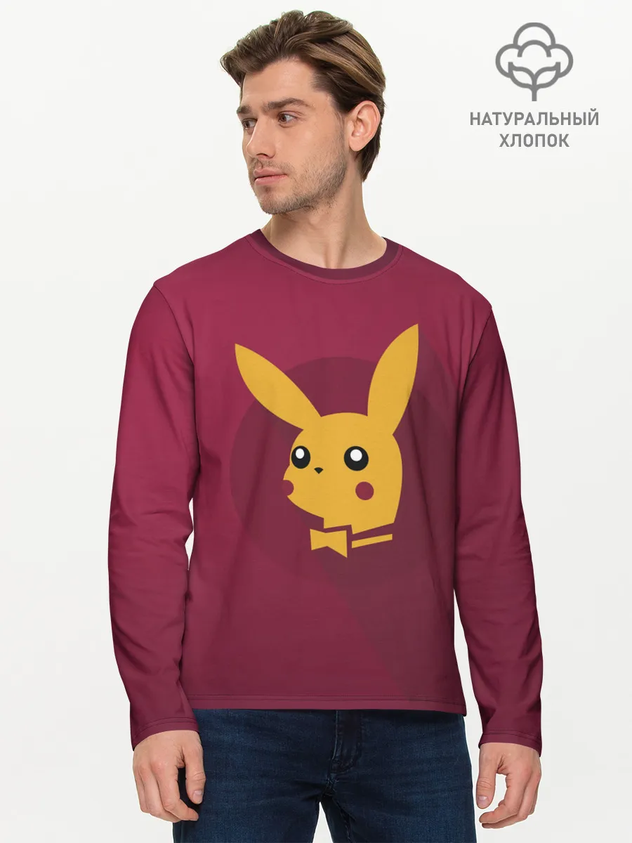 Мужской лонгслив базовый / Плейчу