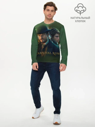 Мужской лонгслив базовый / Carnival Row