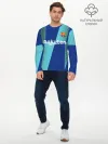 Мужской лонгслив базовый / Barcelona PreMatch kit