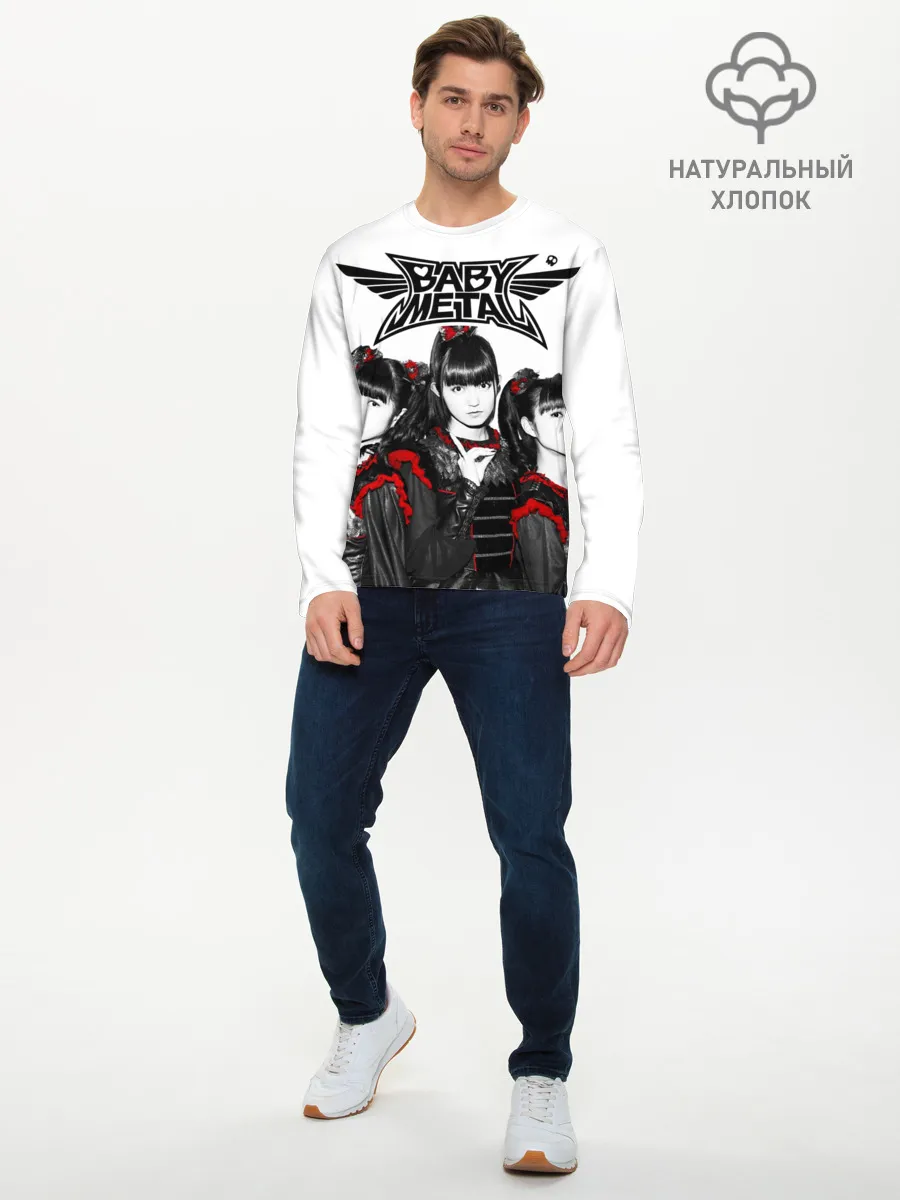 Мужской лонгслив базовый / BABYMETAL